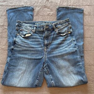 AE Hi Rise Skinny Kick Jeans